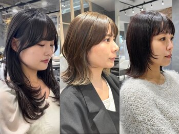 ラベルムバイエーケー(La Belleme by AK)の写真/【金剛/駐車場あり】顔周りのカットで印象チェンジ★小顔に魅せるmm単位のカットで”似合う”を見つける！