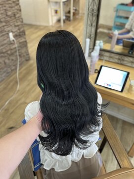 ヘア カンパニー トワ 千葉店(TOWA) 千葉/千葉駅/ブリーチなし/ダブルカラー/透明感カラー/暗髪