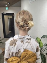 イット(it.)&nbsp;it. YUI 浴衣アレンジ ヘアセット ヘアアレンジ ボブアレンジ