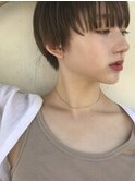 ストレートショートマッシュ