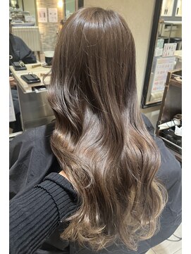 トリコ 梅田茶屋町店(trico) ブリーチなしミルクティーベージュ