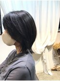 ウルフマッシュ*ボブレイヤー*髪質改善*斜めバンク*シャギーボブ