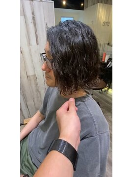 ラフ 大宮店(Laf) 長め波巻きパーマ