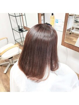 ジーウィズヘアー(G-with hair) ピンクブラウンカラー