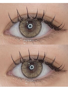 ヘアークラフト サン 住吉店 パリジェンヌ風まつ毛パーマで目元ぱっちり