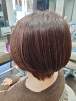 アヴァンス 北花田店(AVANCE)&nbsp;ショートボブ×ピンクベージュ