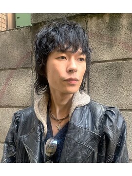 リアイス(Re:ICE) 黒髪/スパイラルパーマ/ツイストパーマ/メンズ/ミディアム