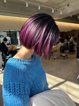 クーナバイトマト 横浜(Cuna by TOMTO) 【MISATO】デザインカラー_ルーツカラー_グラデーションカラー