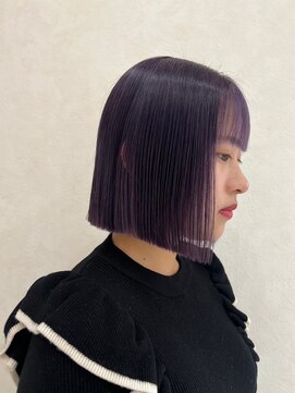 エル(L by truecreation) ブリーチ/髪質改善/春日部/ダブルカラー/ハイライト/学割U24