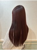 春のツヤ髪ピンクカラー!