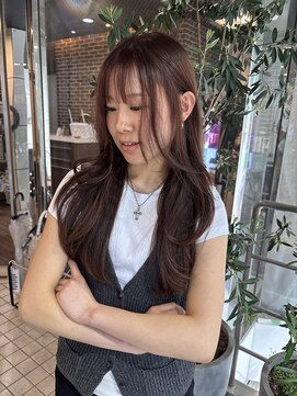 ヘアーアンドメイク ビス(HAIR&MAKE bis) 柔らかブラウンカラー【KAYO】