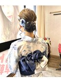 浴衣着付けヘアセット