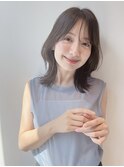 小顔レイヤー大人カジュアル*レイヤーボブ*30代40代50代*丸顔