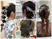 マイ スタイル 八千代台東口店(My j style)の雰囲気（結婚式やイベントのヘアセット、ご予約お待ちしております♪）
