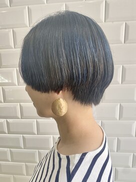 アピィス(APPiiS) ダークブルーショート【ショートショーボブミニボブ横浜西口】