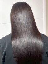 カミラボ(KAMI LABO)&nbsp;髪質改善トリートメント ブラウンカラー ストレート ロング