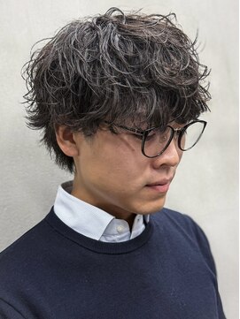 ダズルヘアーエイチ(DAZZLE hair H) シャドーパーマツイストスパイラルフェザー波巻きプードル