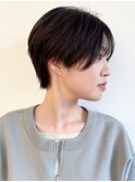 【morio松戸 石山】大人可愛いハンサムショート前下がりショート