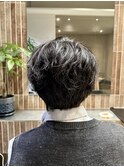 フェザー/サーフカール/センターパート/波巻きツイスパ