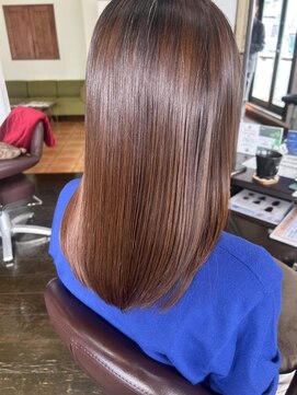 ラリュエル 江曽島店(La Ruelle.) 髪質改善ストレート