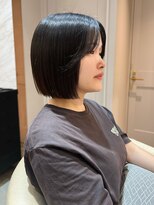 ロンドクレール 川崎(Lond clair)&nbsp;【北澤華】ブリーチなし/髪質改善/ピンクベージュ/前髪/川崎