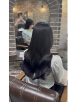アクロ あべの店(ACRO)&nbsp;ブリーチ必須：裾カラー紫