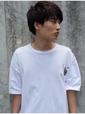 王道ナチュラルマッシュ×無造作束感ショート