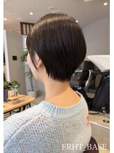エルトベース(ERHT_BASE)&nbsp;耳かけコンパクト丸みショート【札幌/大通/ERHT_BASE】