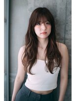 ピズムハク(PISM hak)&nbsp;重め ローレイヤー/ニュアンスカール/上品/ゆる巻きロング