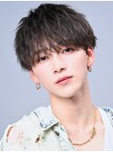 ナチュラル無造作マッシュ【ツーブロックソフトツイストパーマ】