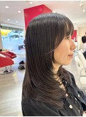 【黄金バランス】顔周りレイヤー×バイカルテで艶シルエット