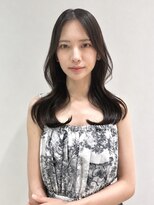 オーロ 塚口店(ORO)&nbsp;艶感ダークカラー×センターパートワンカール