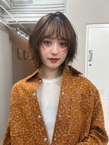 ハニーシブヤ(HONEY shibuya) ボブ/レイヤーカット/レイヤーボブ/ナチュラルブラウン1