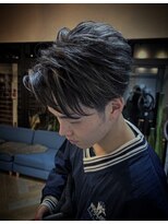 ロックス バイ マグ 松本(rocks BY MAG)&nbsp;好感度抜群マッシュ/フェザーパーマ×ハイライト/骨格補正◎