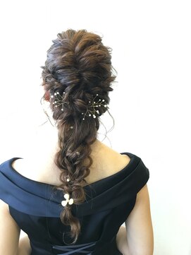 アンド アノン(and anon) 編みおろしアレンジ