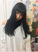tlony渋谷hori黒髪赤リップ