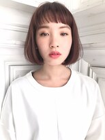 【原宿,表参道】【Tierraスガ】抜け感たっぷりシースルーボブ
