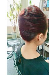 和装ヘアセット