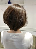 ふんわりカールショコラアッシュへルシ―スタイル