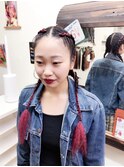 極太コーンロウ