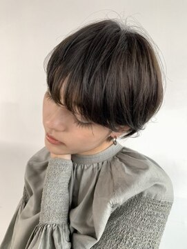 ナヌーク シブヤ(nanuk shibuya) 【nanuk＊sano】ミントグレー×ボーイッシュカット