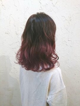 フロール(Flor) 【flor 戸塚】*グラデーション+イルミナ+バーガンディ*