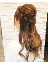 ヘアアンドスパ スロー(hair&spa slow)&nbsp;☆ハーフアップスタイル☆