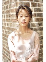 サラビューティーサイト 志免店(SARA Beauty Sight)&nbsp;ショートヘアにアレンジを効かせたインナーカラー