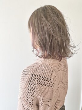 コワファースト  させぼ五番街店(COIFF1RST) さりげないインナーピンク☆