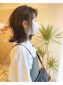 【sou】中野担当! ミディアムレイヤー くびれ
