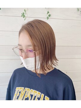 フレア 心 武庫之荘(flare) 前下がりボブ