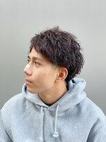 ヘアーメイク ハーベスト(HAIR MAKE HARVEST)&nbsp;【ツーブロック×ツイストスパイラル】ウェーブショートマッシュ