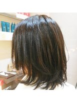 ガレリア アヴェダ グランデュオ 蒲田店 GALLERIA AVEDA 30代40代50代◎束感のあるミディアムスタイル