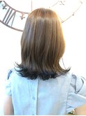 裾カラー BROWN~BLACK